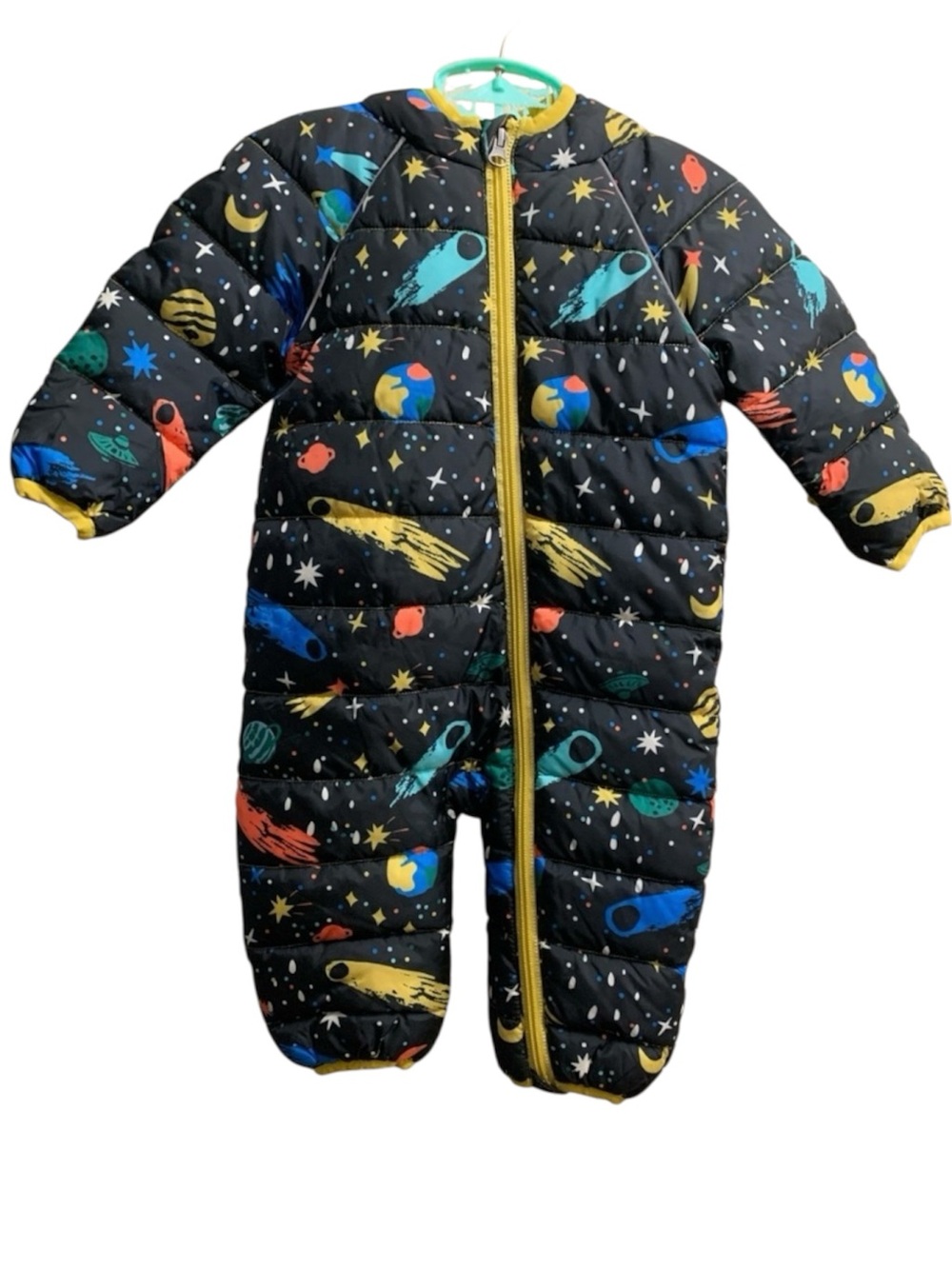 Hanna Andersson Interstellar Space Planets Snowsuit Bunting 3-6 Months (60 Cm)